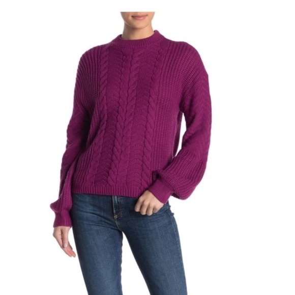 Abound Lofty Cable Knit Sweater - Picture 1 of 7
